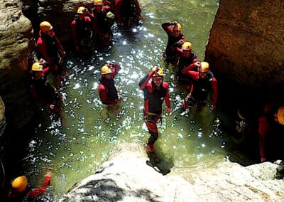 Canyoning Allgaeu Starzlachklamm erstersprung 16zu9 2200px