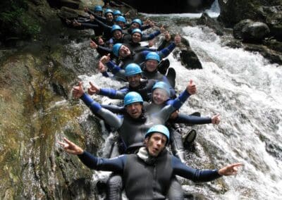 Canyoning witzig