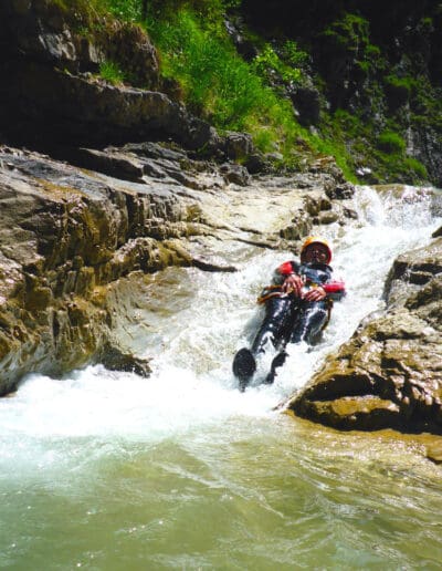 canyoning rutsche tirol tannheimer tal